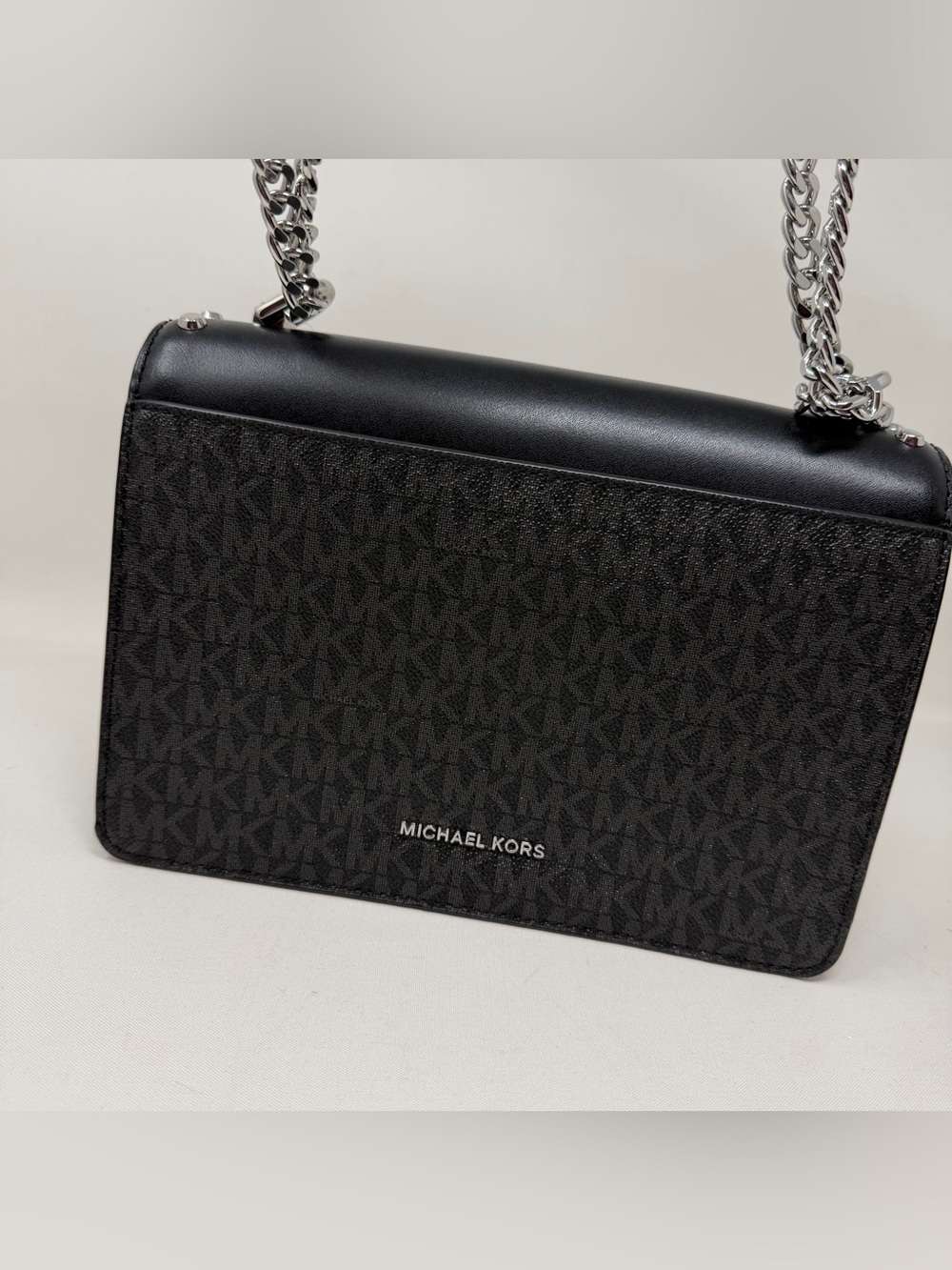 NEW MICHAEL KORS JADE BLACK MULTI ZEBRA GUSSET SHOULDER BAG - Picture 13 of 16